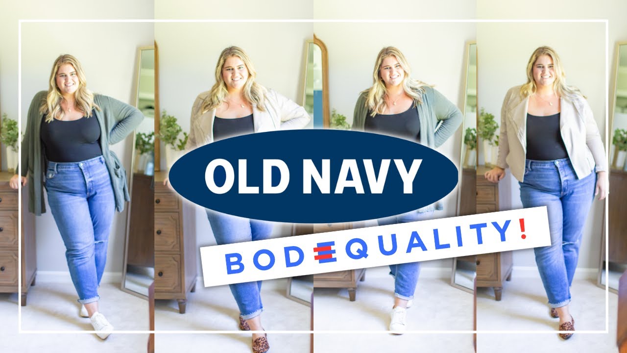 Old Navy Bod Equality - Plus Sizes IN STORE! Jeans Try On Haul