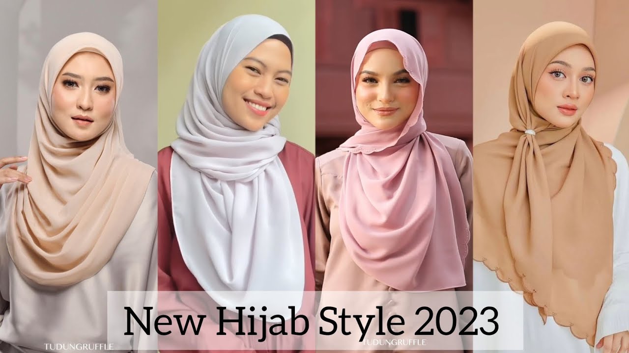 Simple and easy hijab tutorial । New hijab style 2023 । Everyday hijab