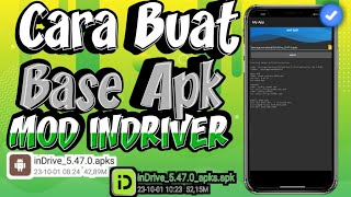 Cara Membuat Mod Apk Indriver Base