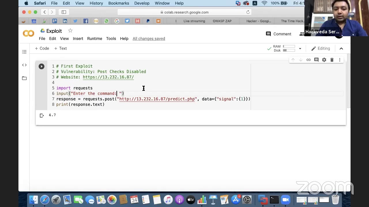 Hacking Machine Learning Web Application and Exploit Development - Penetration Testing