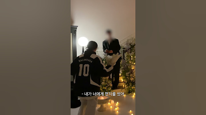 프로포즈하면서 우는 6살 연하 남친
