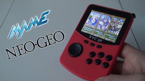 Mame / Arcade Testing - Q8 Budget Handheld