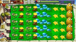 Plants vs Zombies Survival Day 1-5 Flags Completed Gameplay screenshot 4