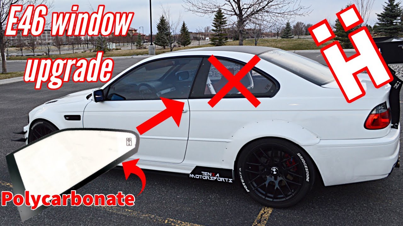 Why I got new rear windows on my E46 - HARD Motorsport polycarbonate ...