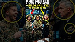 Full The Marine Mocked Her Rank — Then an Admiral Rose From His Seat and Saluted #militarydrama#storytime News