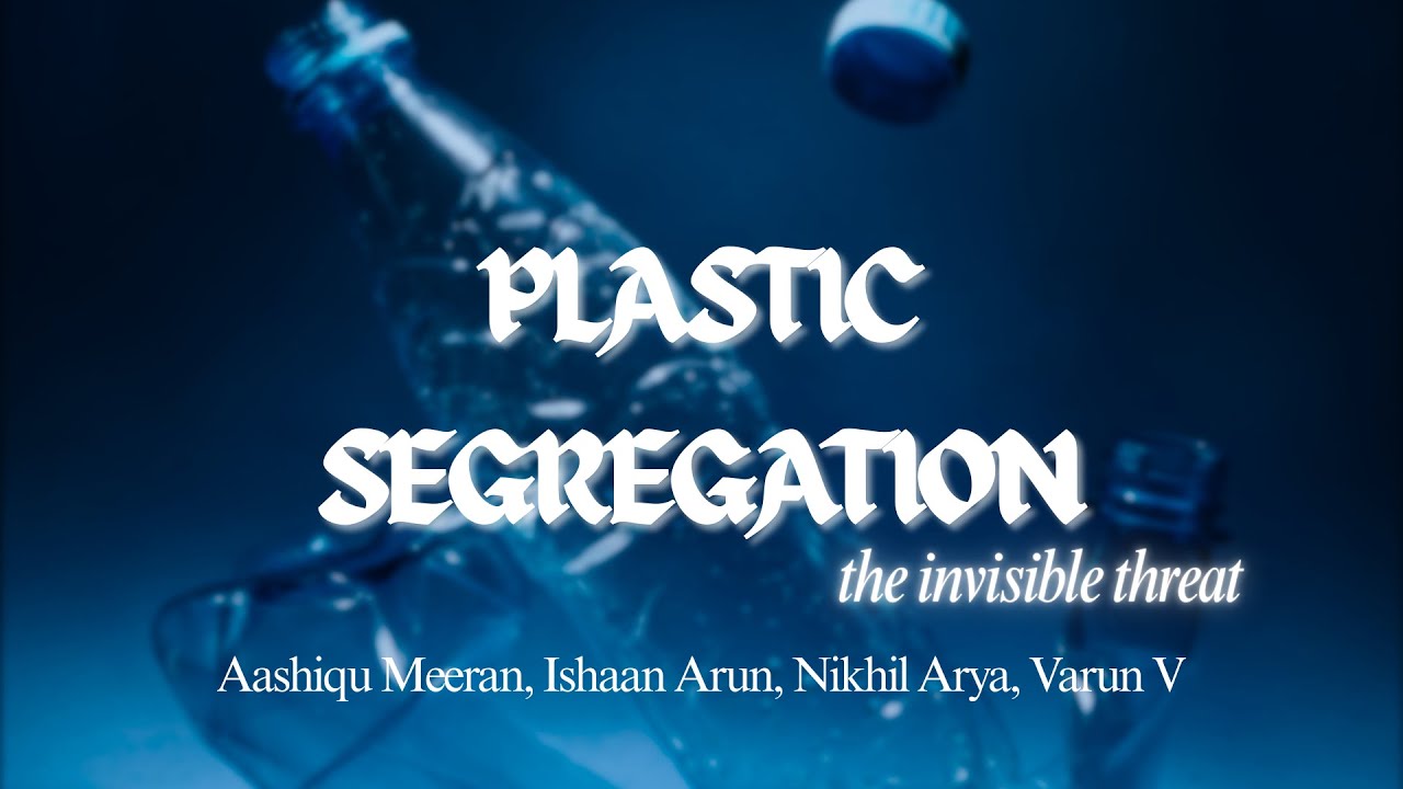 PLASTIC SEGREGATION AI IVP PROJECT CLASS 12 B | SDG 14: LIFE BELOW WATER