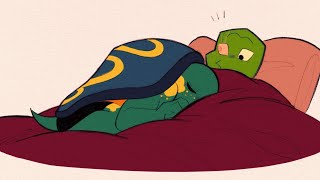 “Sleeping” || ROTTMNT Comic Dub || 