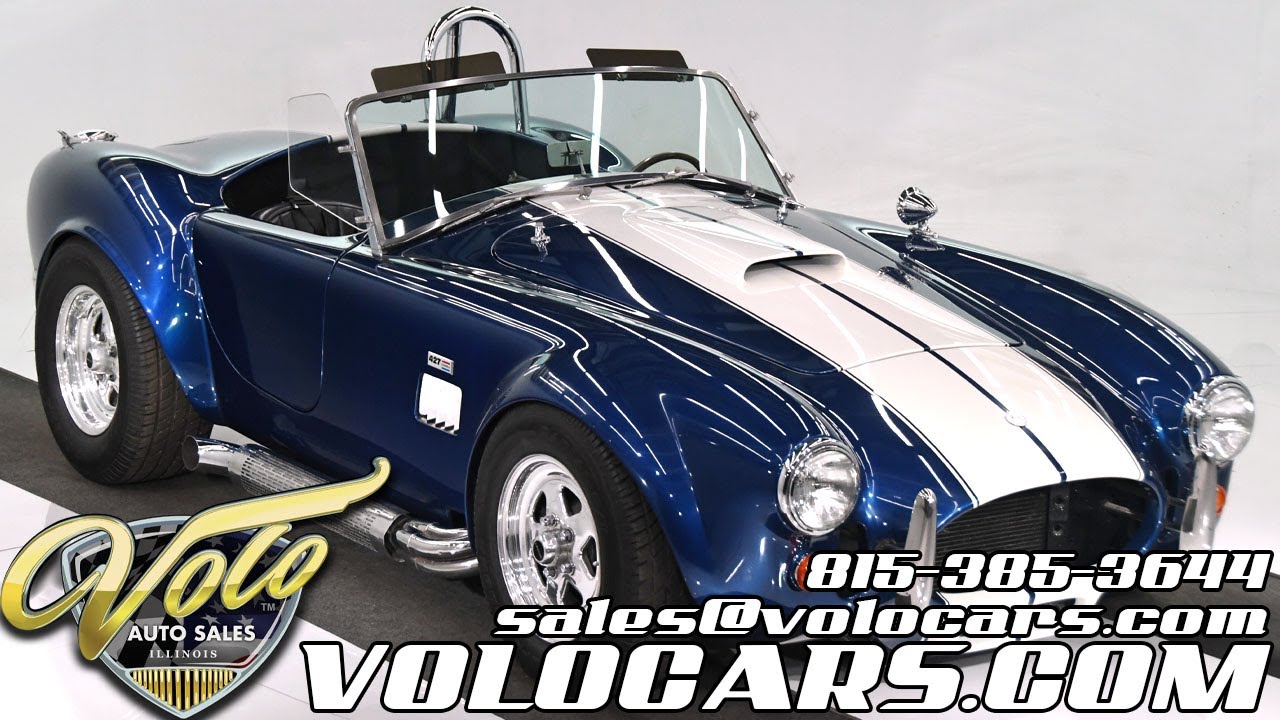 1965 Shelby Cobra for sale at Volo Auto Museum (V19008) YouTube