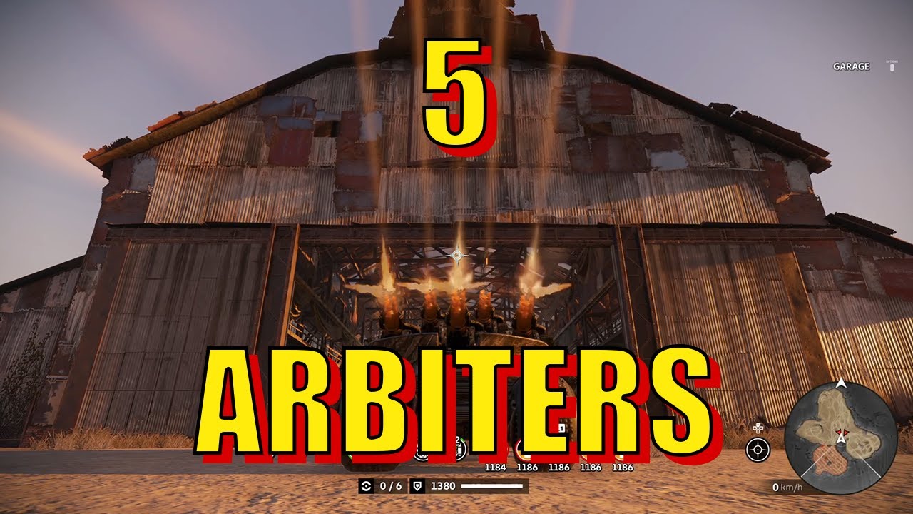 Crossout – 5 Arbiter – DPS Test – 1K-9K Durability Cars