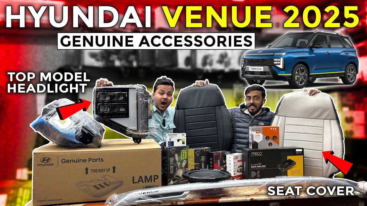1st IN INDIA✅ HYUNDAI VENUE 2025 GENUINE ACCESSORIES✅ HYUNDAI VENUE HX2 MODIFICATION✅