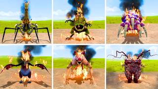EVOLUTION ALL ZOOCHOSIS MONSTERS AND STRONG TEST CHALLENGE IN GMOD 