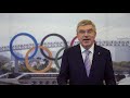 Olympians for Life - Message from IOC President Thomas Bach OLY