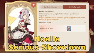 Noelle Serious Showdown - Genshin Impact Genius Invokation TCG