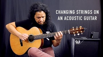 Never pop a Bridge Pin again! | How to Change Acoustic Guitar Strings