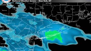 High Resolution Model Simulated Radar 1 PM SAT (1/14) to 1 AM SUN (1/15)