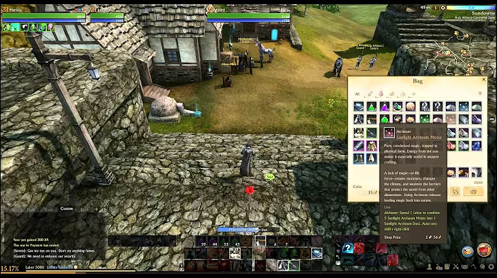 Archeage Crafting Plate/Weapons