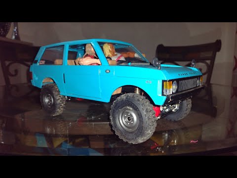 MN model MN168 RANGE ROVER 1970 塗装＆カスタム品 MN MODEL MN168 1970 RANGE ROVER SCALE AXEL SWAP FROM PORTALS TO
