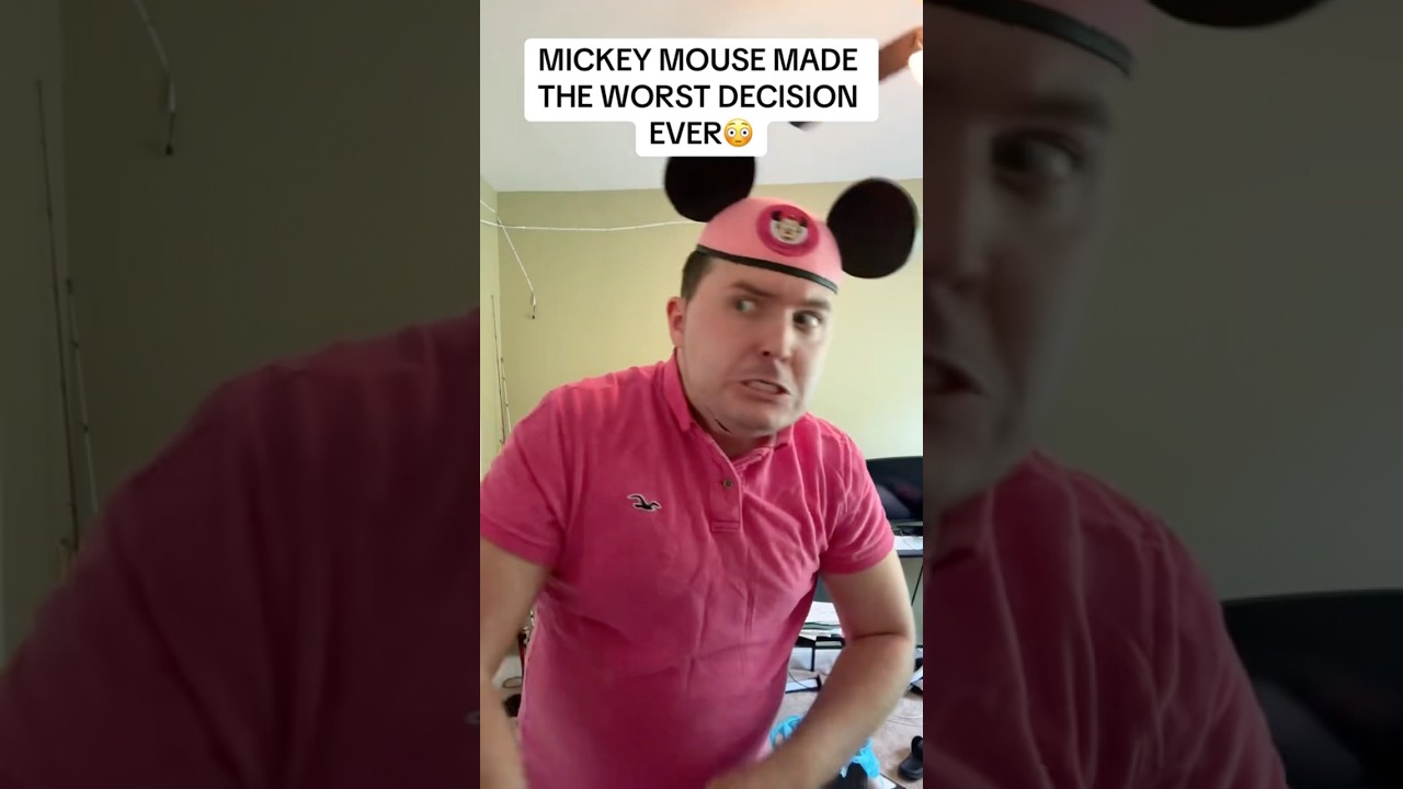 МИККИ МАУС ДАЛ СВОЕЙ ЖЕНЕ ПОЩЁЛКУ! 