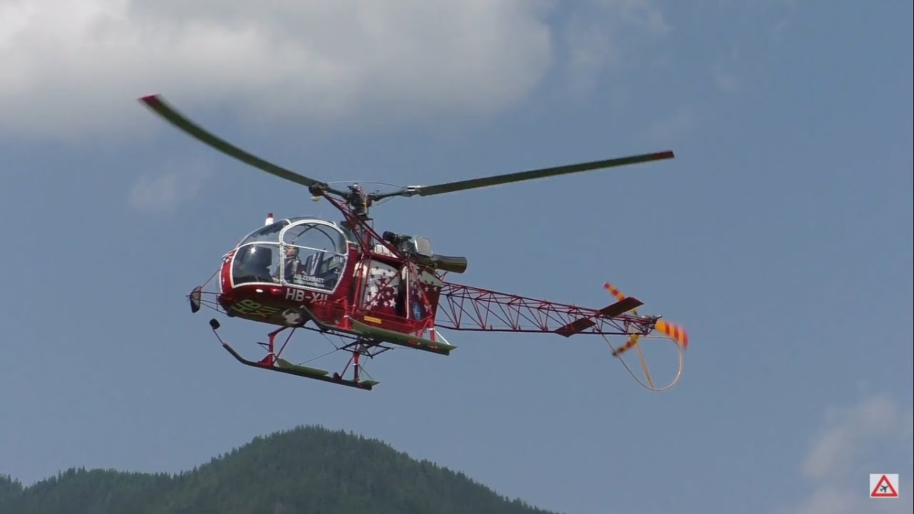 Giant Scale RC Lama SA 315 B at Mountain Jet Days Turnau 2021