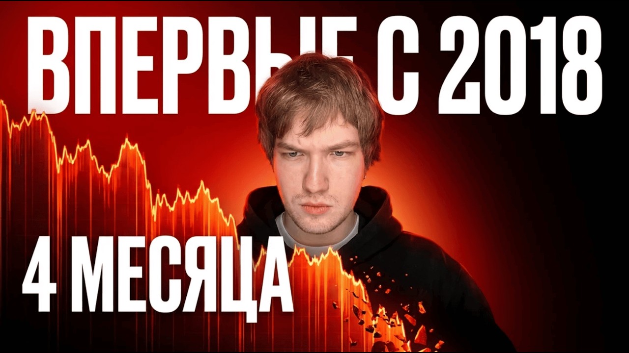 4 месяца падения BTC. Впервые за 8 лет!