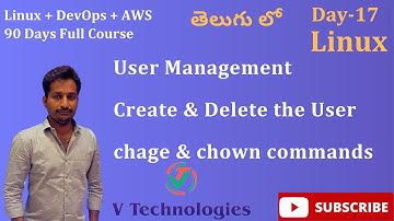 Day_17 | AWS DevOps 90 Days course | Linux | NagiReddy | VTechnologies