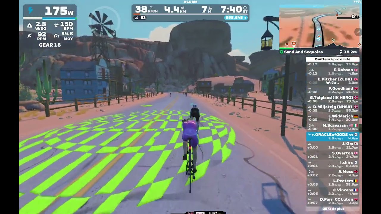 ZWIFT #129 SAND AND SEQUOIAS