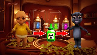 All  Magic Potions Effects In Talking Juan  Mod In The Baby In Yellow Outwitt Mod