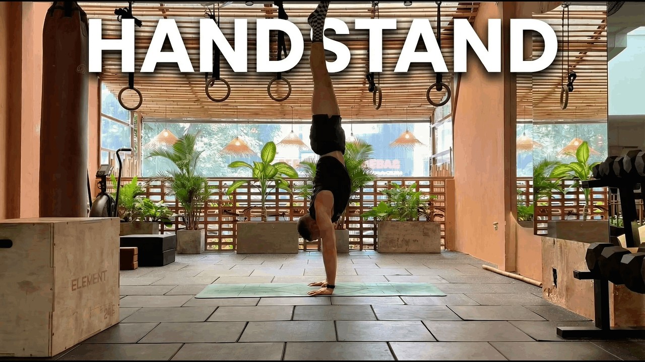 Comment faire le poirier?  ( Guide handstand débutant-intermédiaire)
