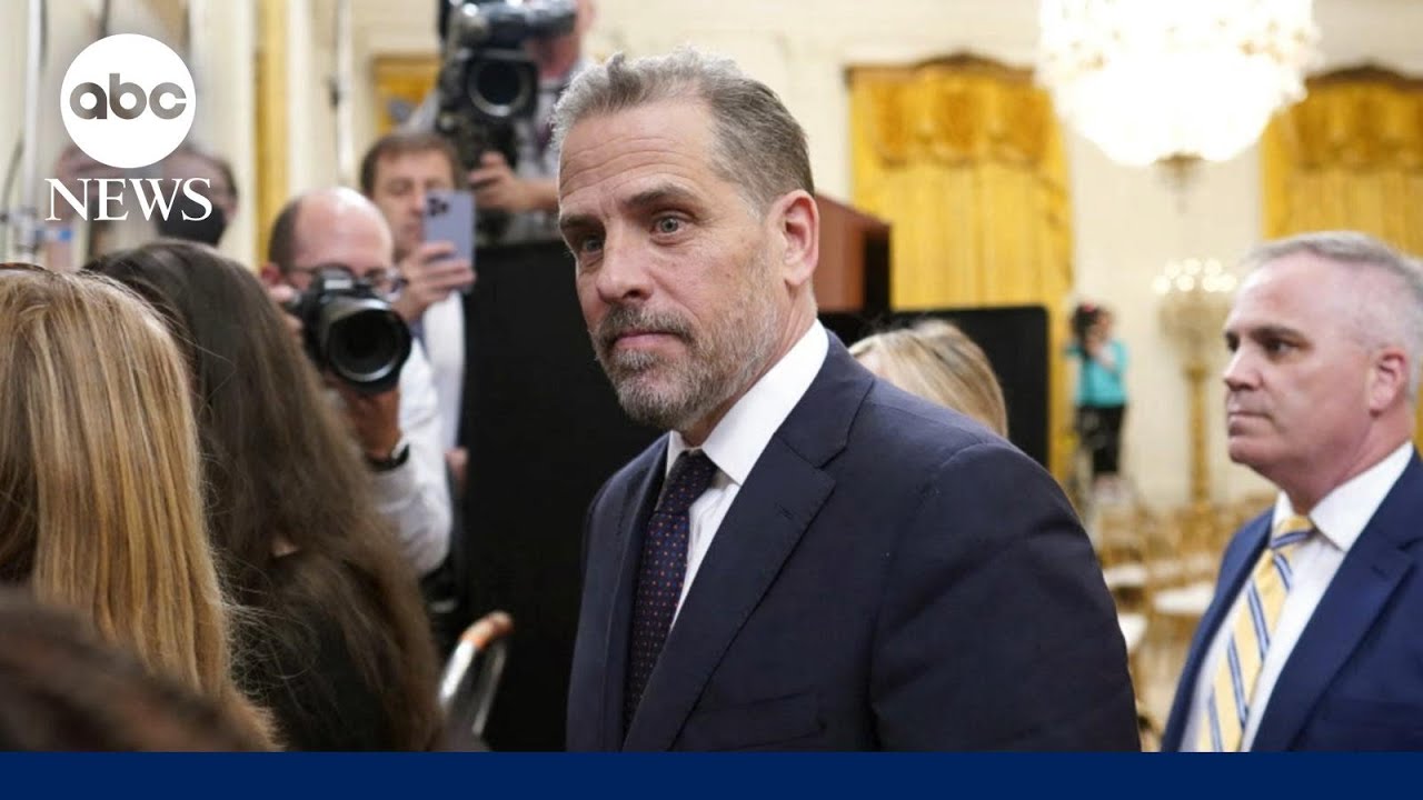 Hunter Biden pleads guilty to lesser charges in federal investigation
