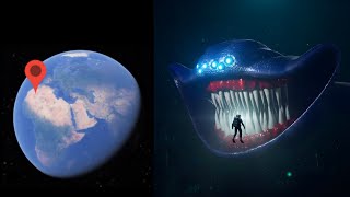 Sea Monster on Google Earth 😰! ( El Gran Maja )