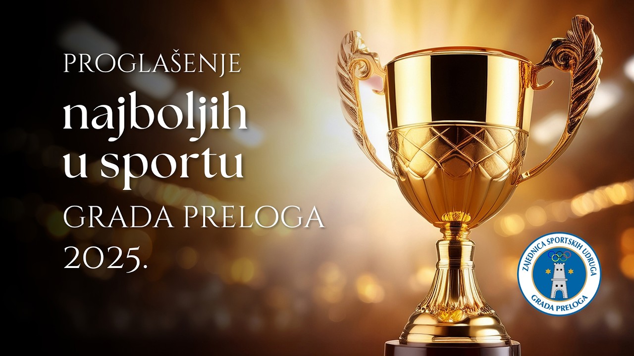 Najsportaši Grada Preloga u 2025. godini.