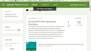 Zgombic Cast: Student View in Google Classroom.webm