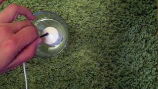 Weird sounds of EMF underwater