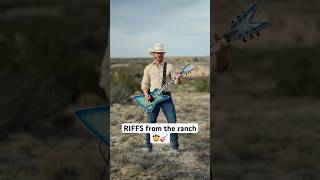 New Riffs From The Ranch🤠🎸 #Shorts