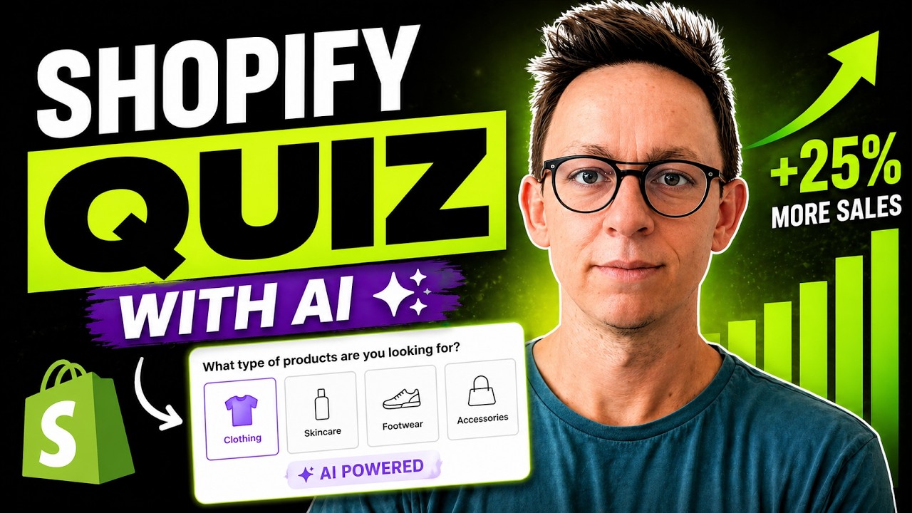 Shopify product recommendation quiz - built with AI in minutes