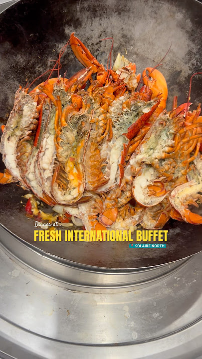 Unlimited Lobster?? Only at Fresh International Buffet at Solaire Resort North! #buffet