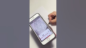 App for iOS & Android: "AR Drawing"#barbie #wowdraw #lifehack