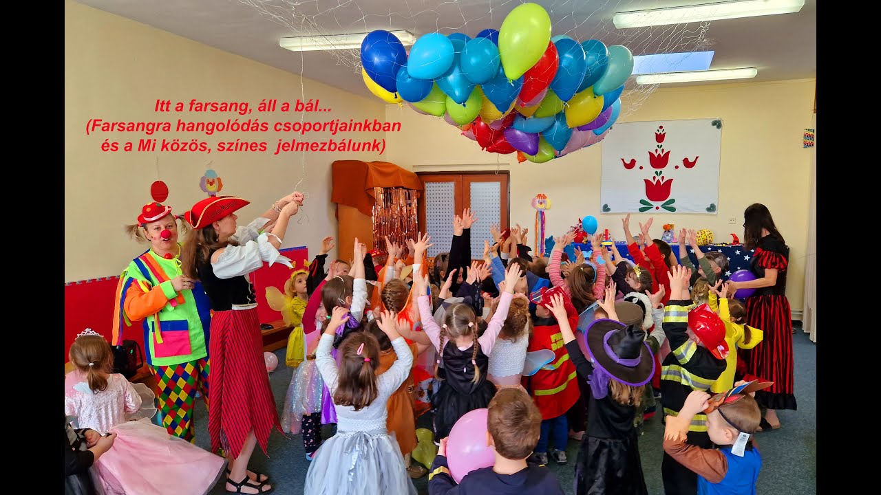 Itt a farsang, áll a bál... a révkomáromi Tulipán óvodában