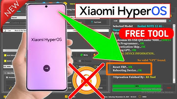 Xiaomi HyperOs Android 15 ✅ Google Account Bypass FRP Unlock | Free KS Tool | Free Methoad 2026