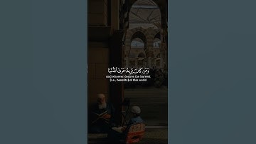 من كان يريد حرث الأخرة نزد له في حرثه و من كان يريد حرث الدنيا نؤته منها || القارئ: وديع اليمني