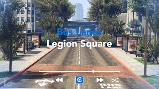 [CodeCraft] FREE FiveM Bus Lanes | Modern Bus Lane Design at Legion Square