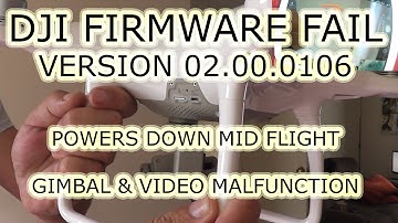 [[NOT SOLVED!]] DJI FIRMWARE UPDATE [02.00.0106] AND [02.00.0700] GIMBAL ERROR STOPS VIDEO