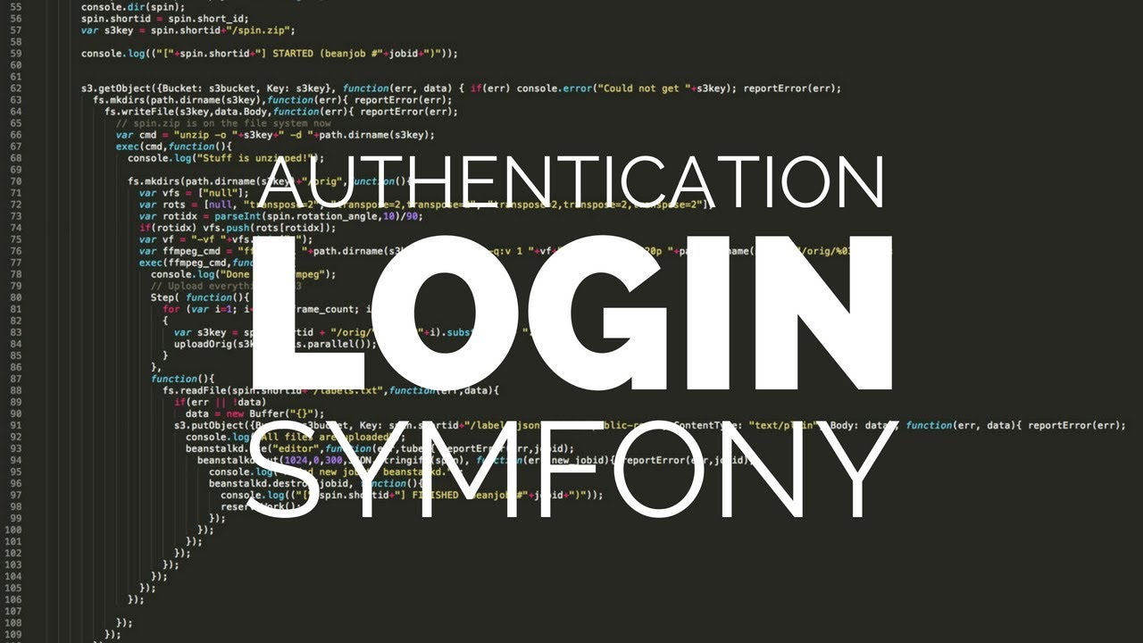 Authentication in Symfony 4 (Login page)