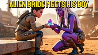 Alien Bride Shipped to the Wrong Address — But Everything Changed When She Met His Son