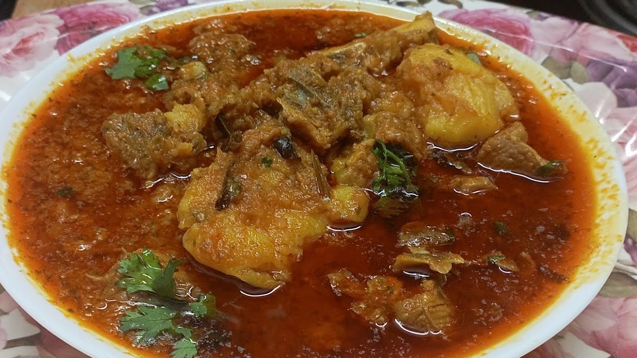 Hydi mutton aloo ka shorba || aalu ka qahliya || Ramzan special recipe like share subscribe ❤️