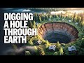 What If You Dug a Hole Through the Earth? | Digging Through Earth’s Core #whatif #digging #earth #ai