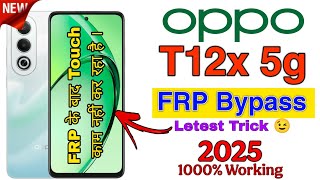 Oppo K12x 5g (CPH2667) FRP Bypass  New Trick 2025 | Oppo K12x lock Kaise tode