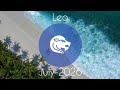Leo, Be In The Flow In July! 🌊🐚 #monthlytarot #leotarot #tarot