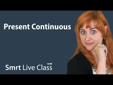 Present Continuous - Pre-Intermediate English With Nicole #15