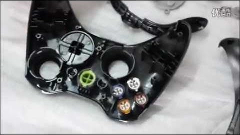 XBOX360手柄拆解组装教程标清